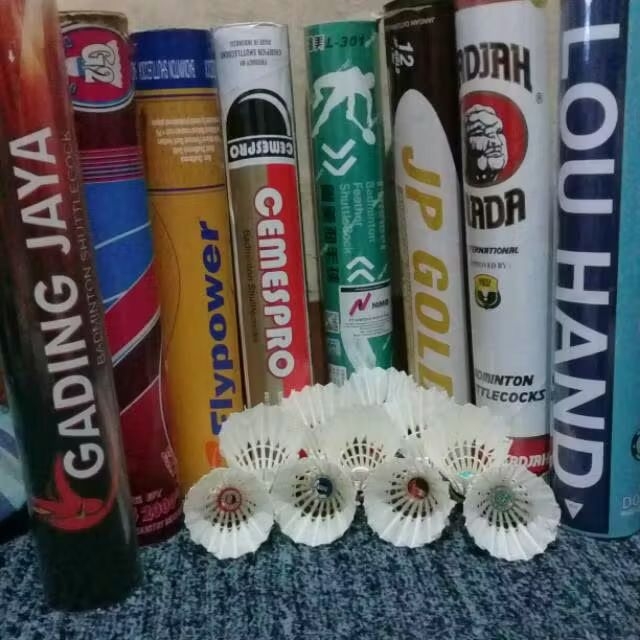 Shuttlecock bekas grade A++ 90-98% n B 80-90%