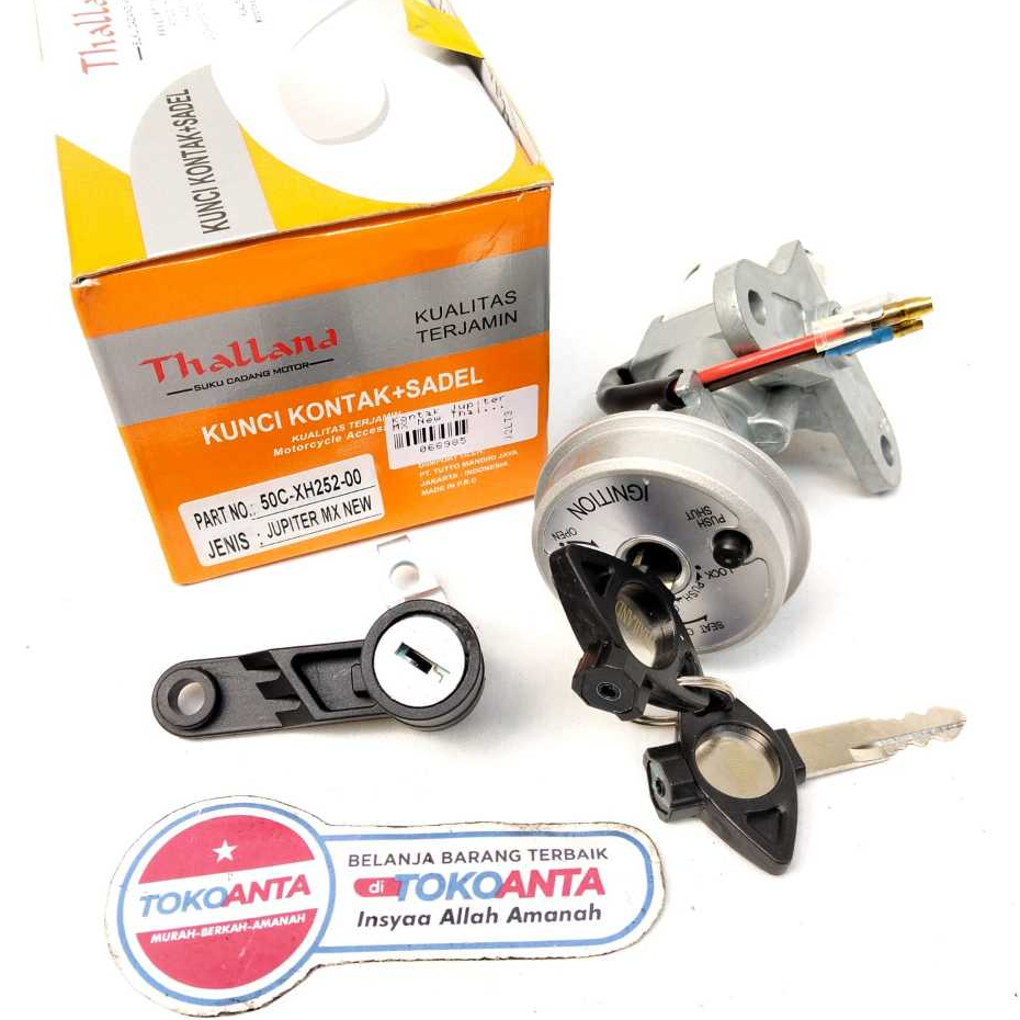Kunci Kontak Set Depan Belakang Motor Jupiter MX New MX 135 Merk Thalland