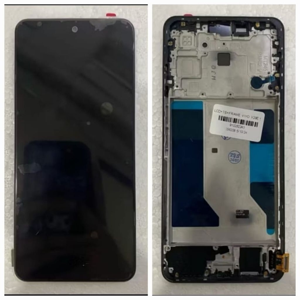 Lcd Frame Vivo V29E 5G Y200 5G Y200E 5G Support Fingerprint Amoled