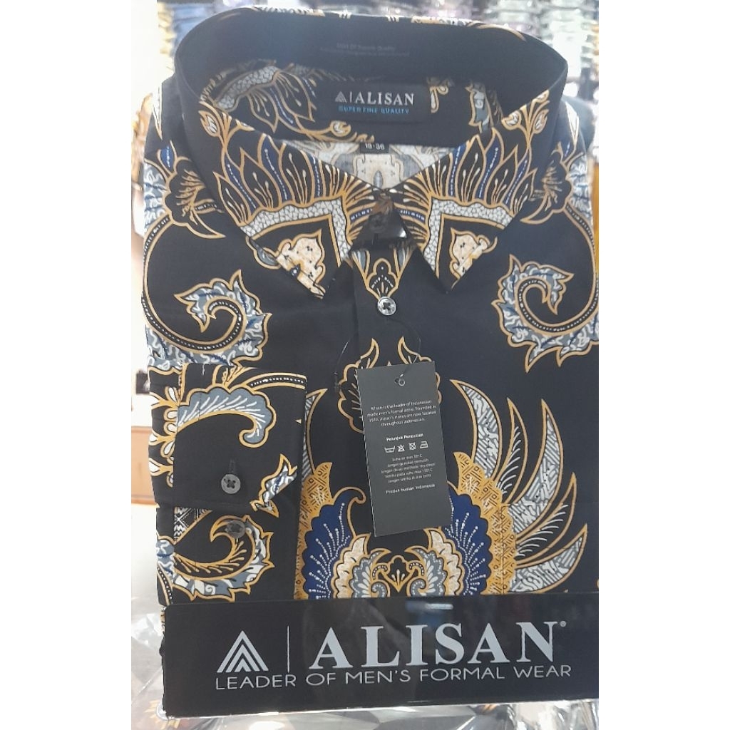 Alisan Batik Lengan Panjang Reguler Big Size
