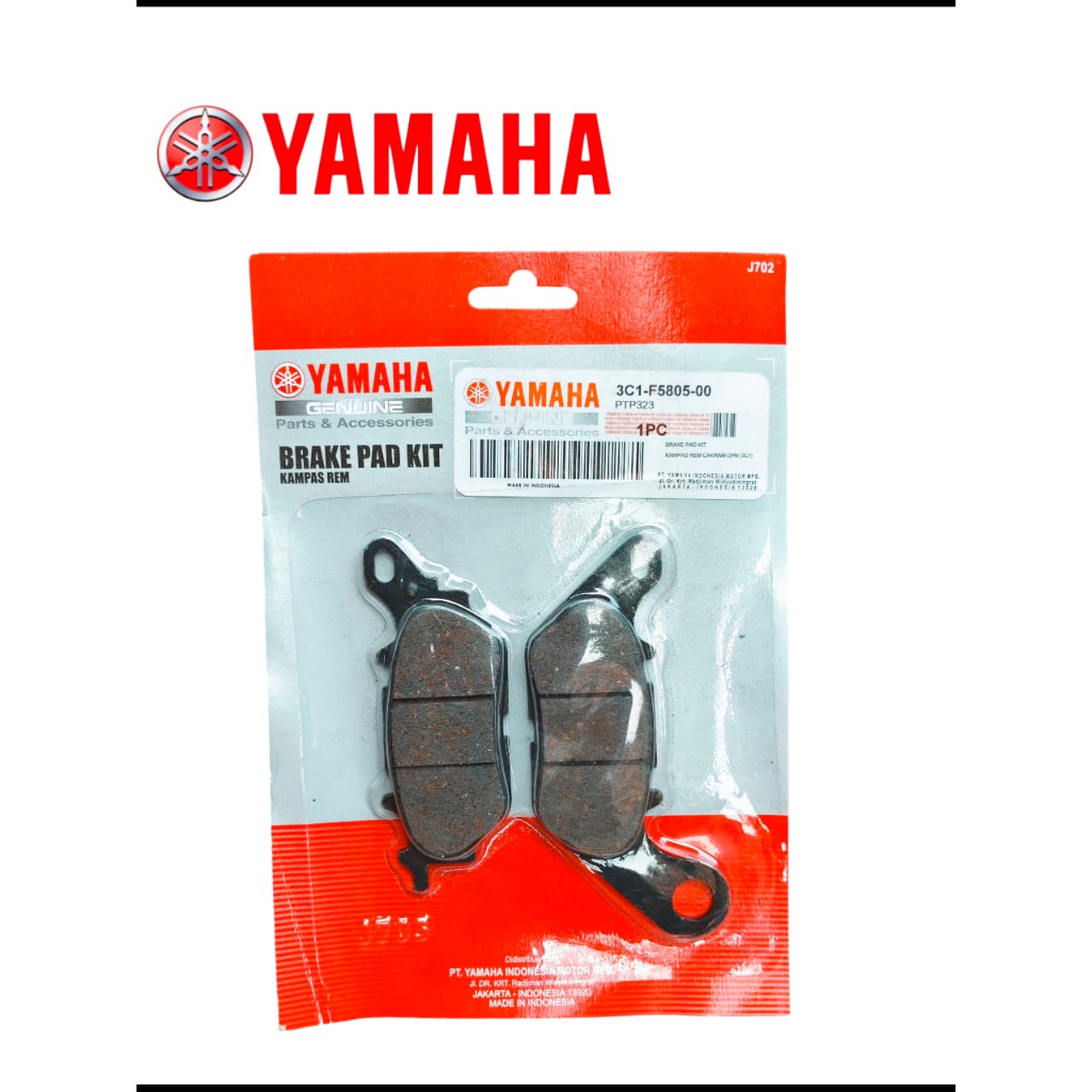 Kampas rem depan  3C1-F5805-00