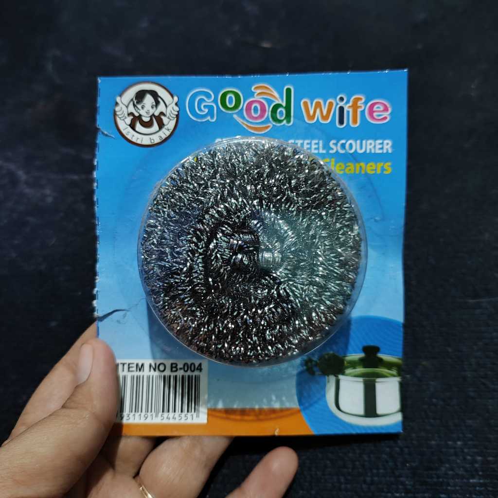 Kawat Pencuci Piring Besi Stainless Good Wife / Sabut Besi Stainless