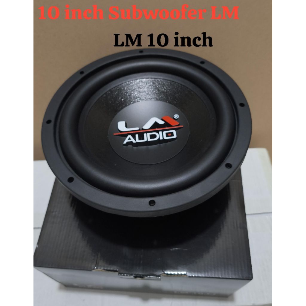 Subwoofer LM - 10JJ / subwoofer LM Audio - 10JJ single voice coil | Audio mobil