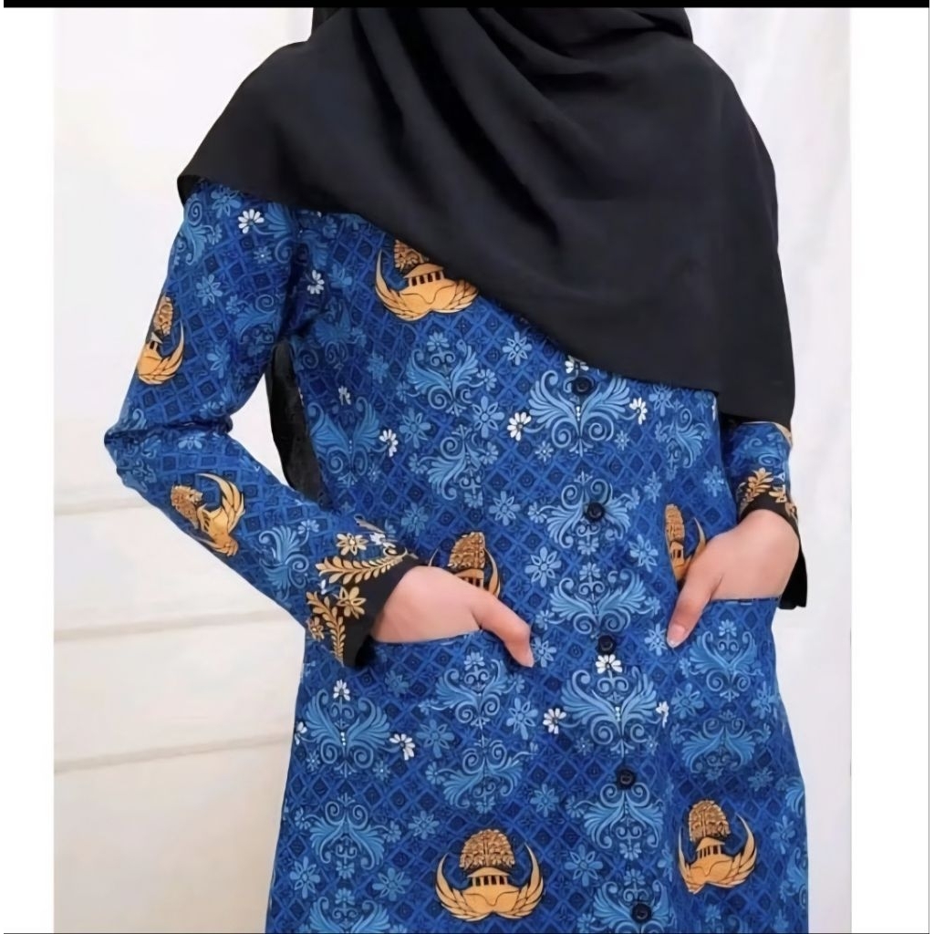 seragam korpri Wanita lapisan furing