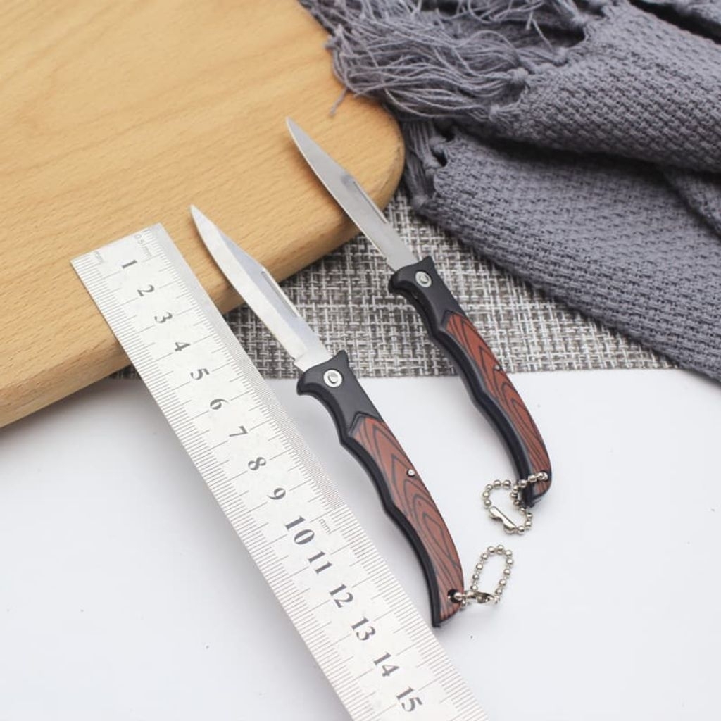 pisau lipat mini 14cm murah tajam