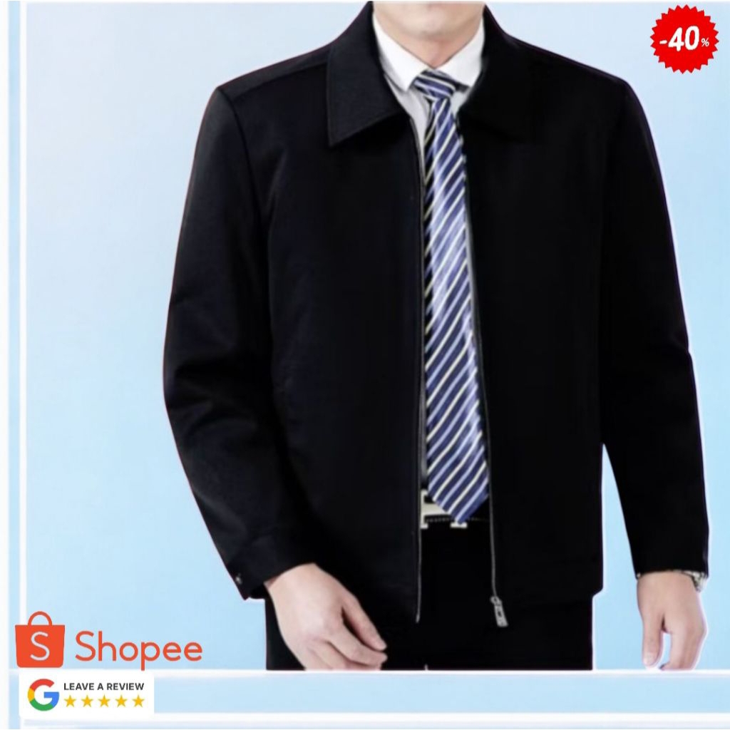 Jaket Semi Jas Pria Formal / Outer Jas Kantor Slimfit / Jaket SBY