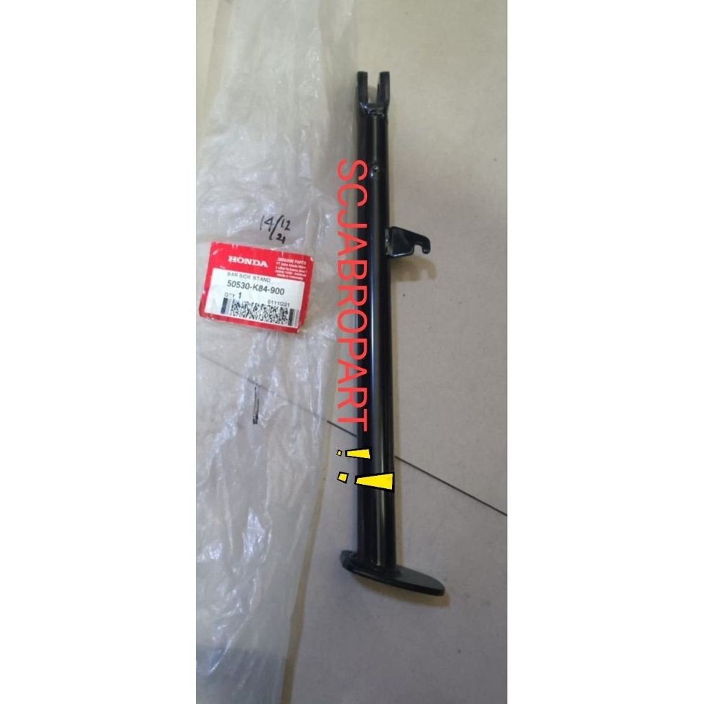 50530 K84 900...BAR SIDE STAND HONDA  CRF 150 L...ORI AHM