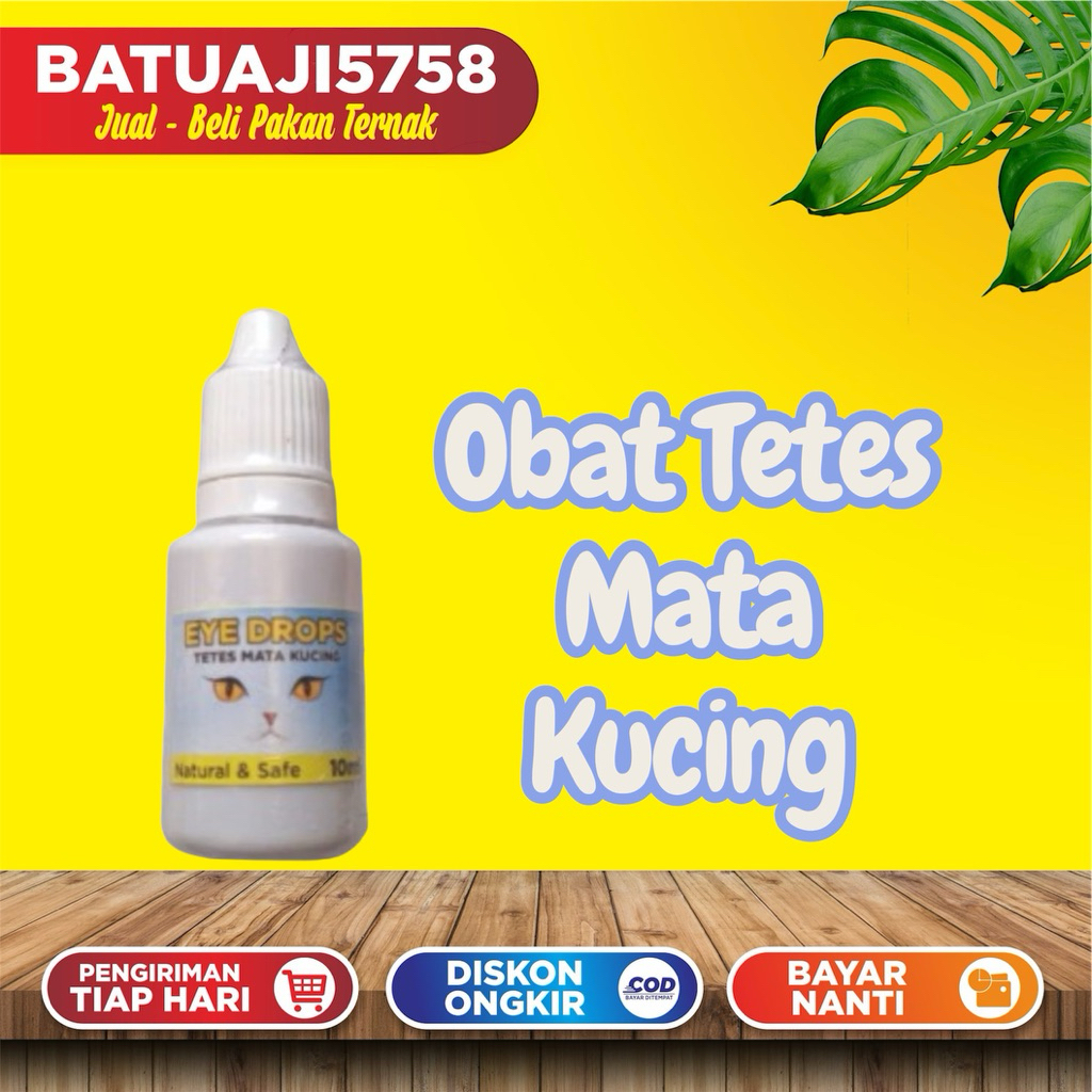 Obat Tetes Mata Kucing Anjing/Mata Berair/Mata Belek an