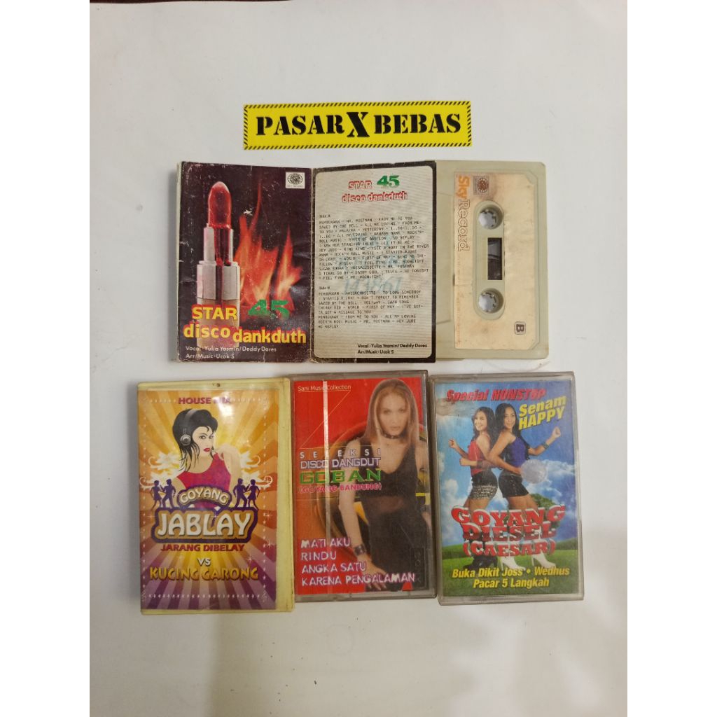 kaset pita disco dangdut - housemix dangdut