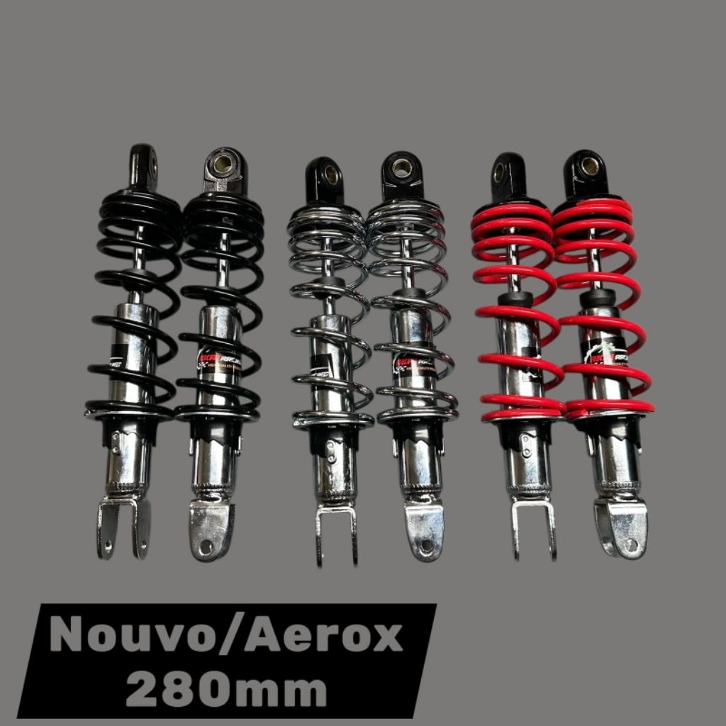SHOCKBREAKER 280MM MATIC  NOUVO  DOWNSIZE AEROX NMAX NEW SEPASANG 280MM NMAX NEW AEROX NOUVO SKOK CE