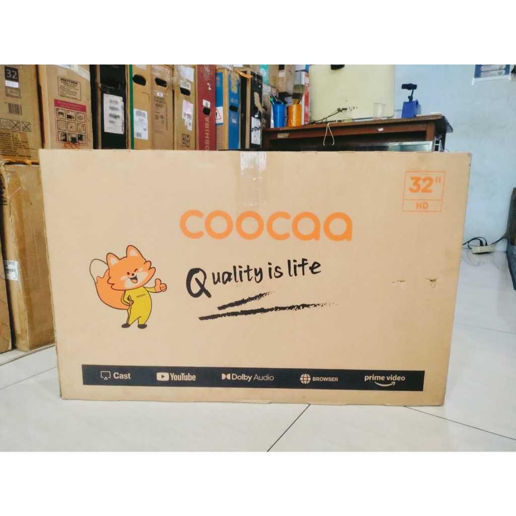 BARU-NEW TV LED Coocaa 32S3U SMART TV Youtube WifiConnect HDMI USB DVBT-T2