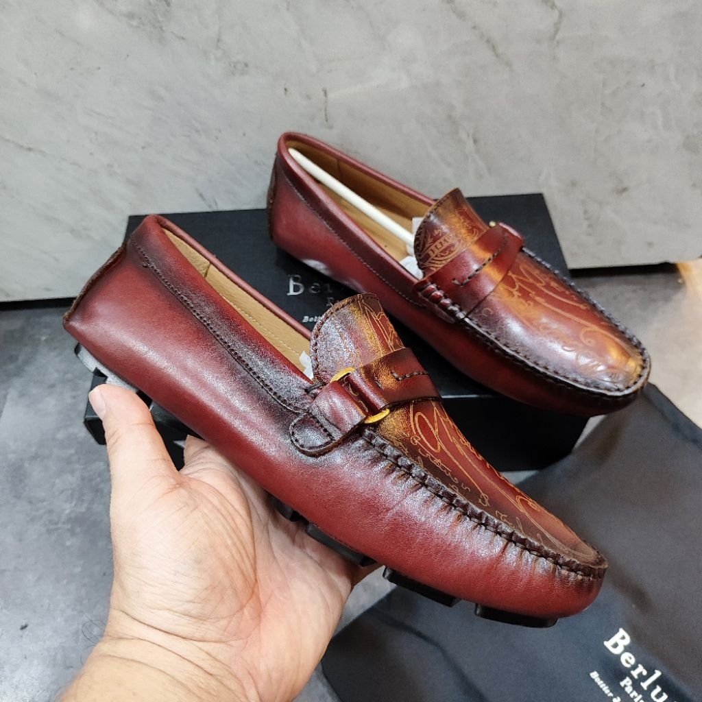SEPATU PRIA LOAFERS IMPORT BROWN