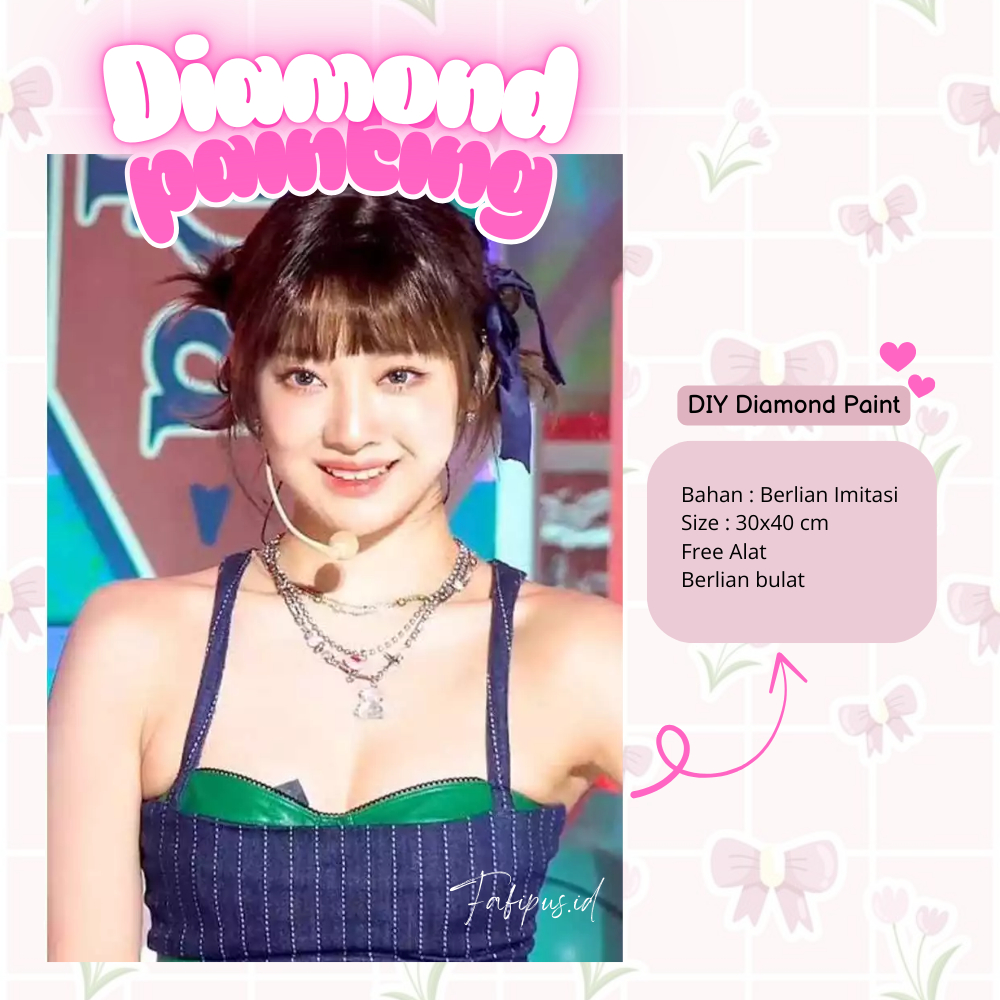 DIY Diamond Painting Blackpink Full Drill 30x40CM 18