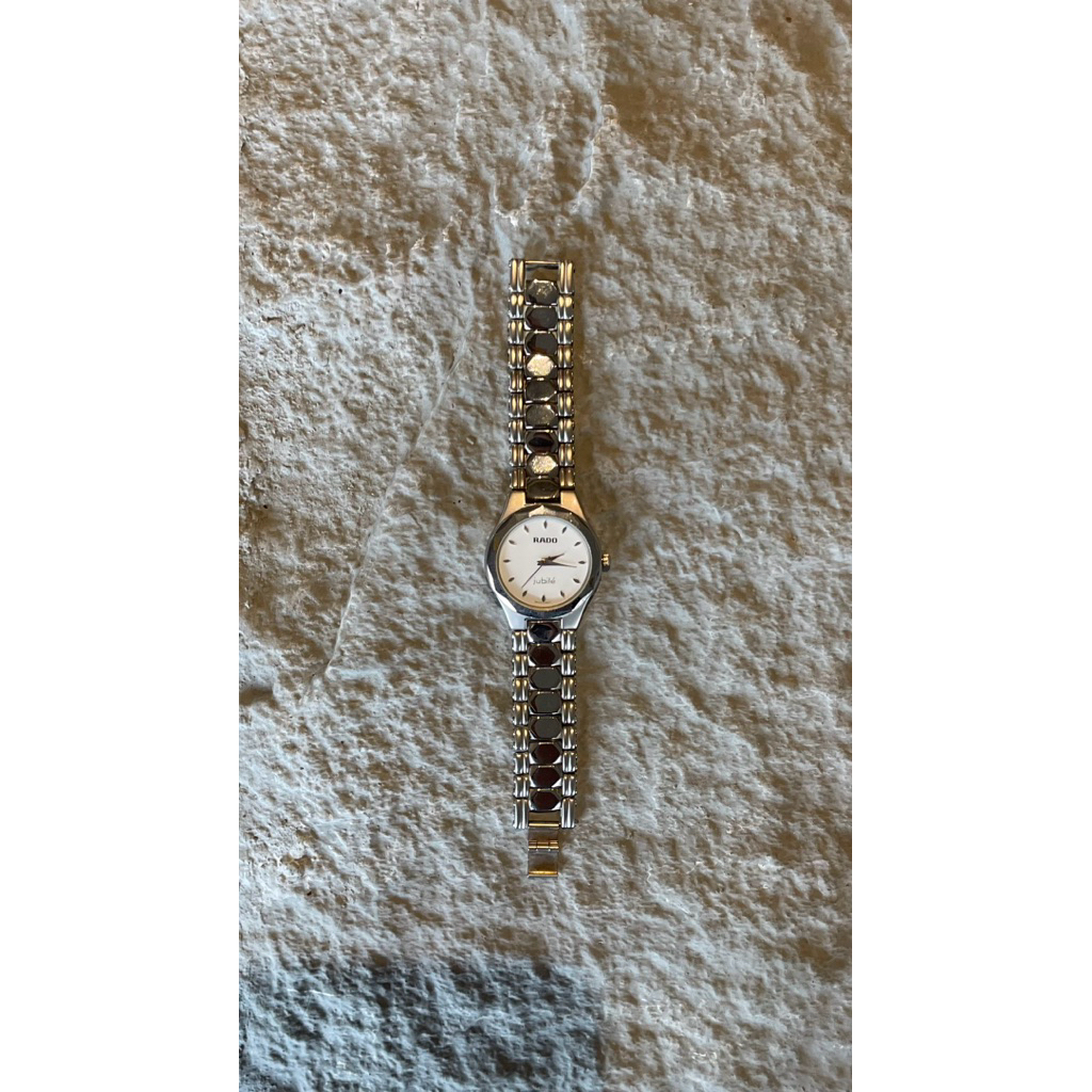 Vintage Rado White Dial with Jubilé Strap