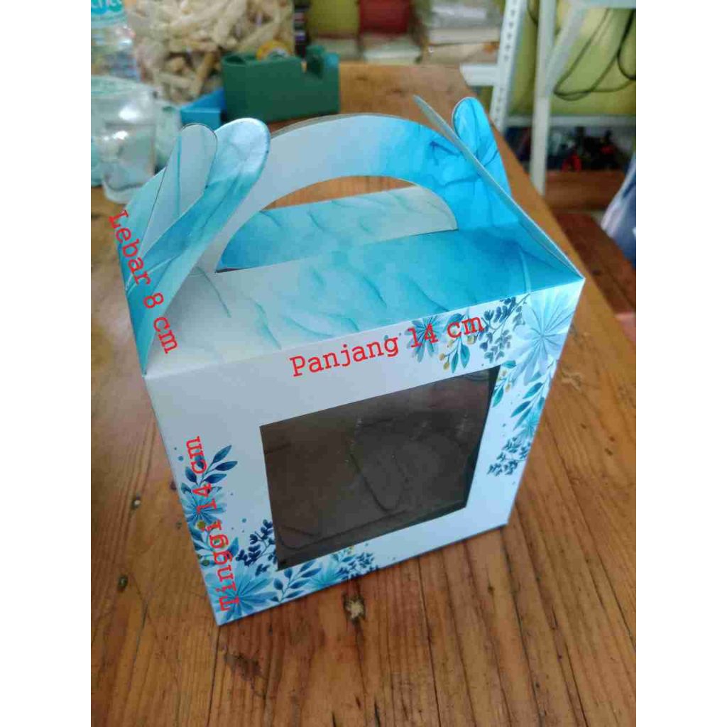 Box kardus untuk souvenir mangkok two tone (biroe)