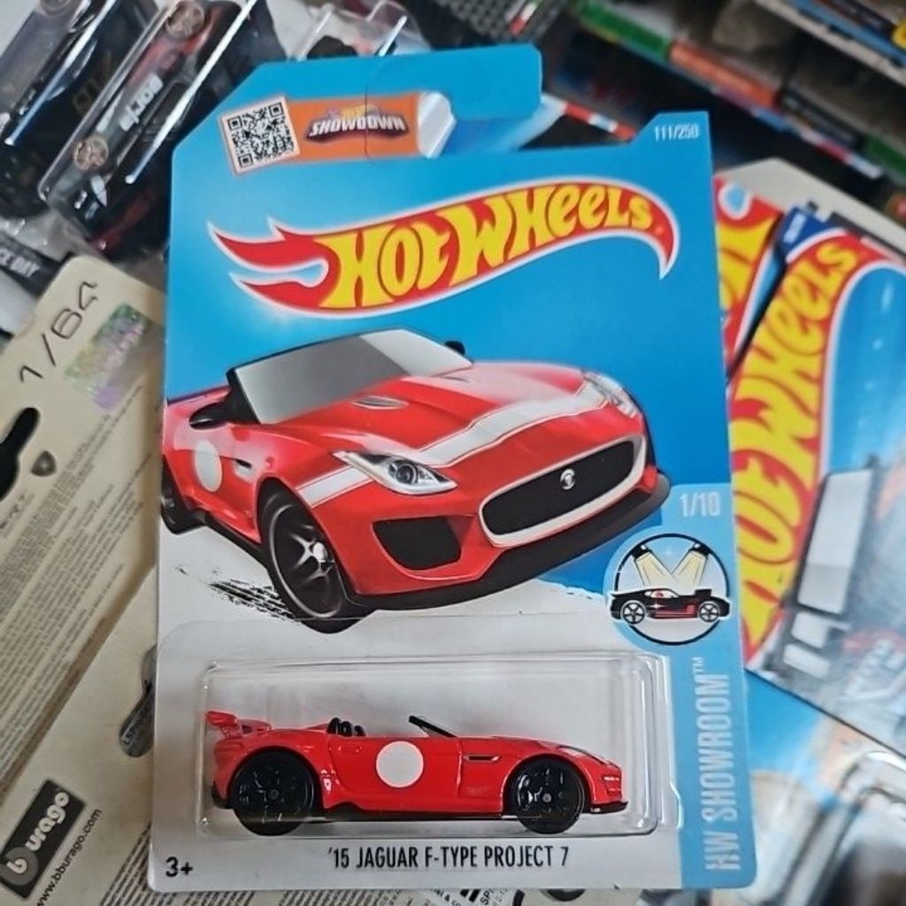 Hotwheels 15 Jaguar F type Project 7