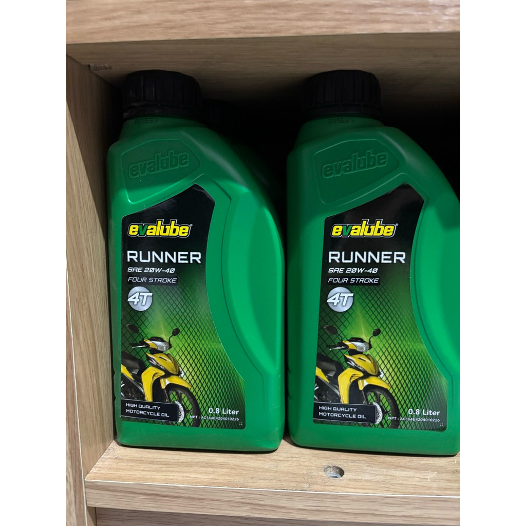 oli 4T evalube 800ml motor bebek