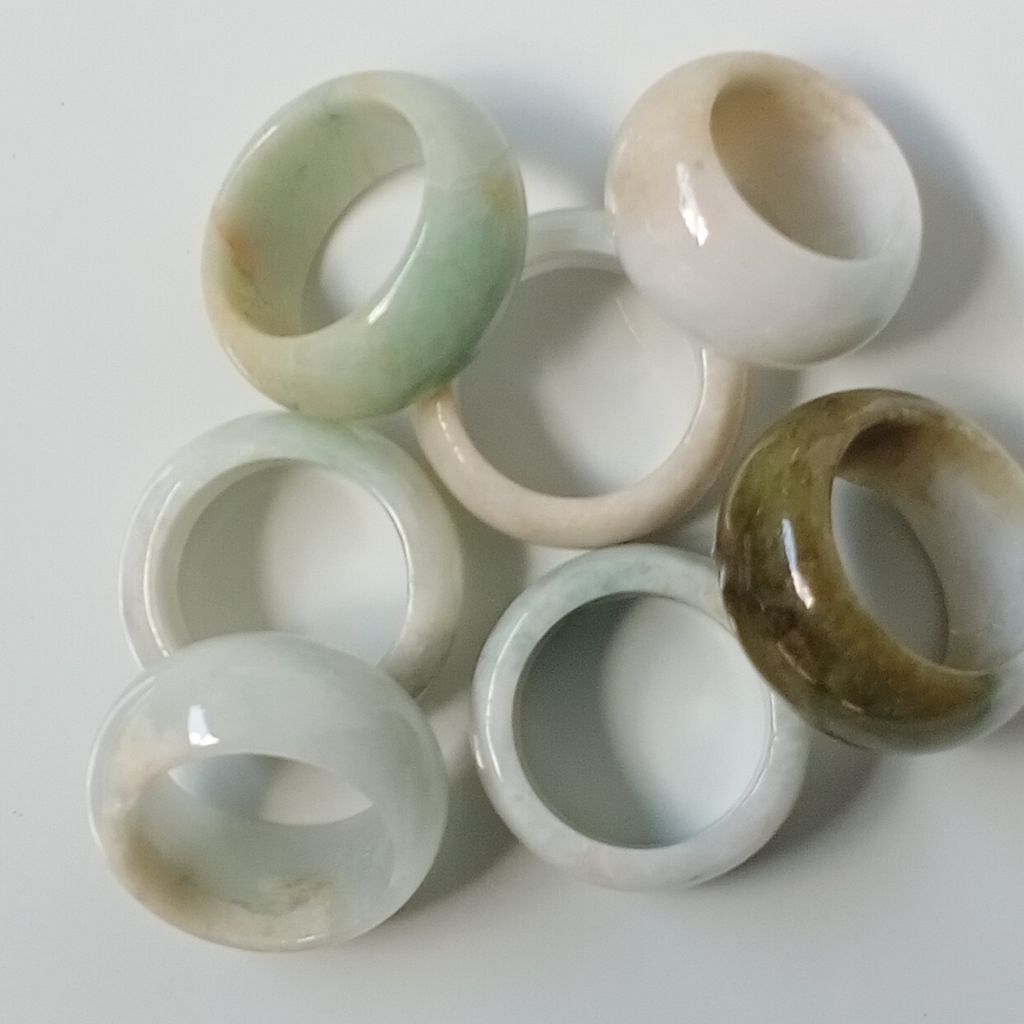 Cincin Giok Burma Model Donat