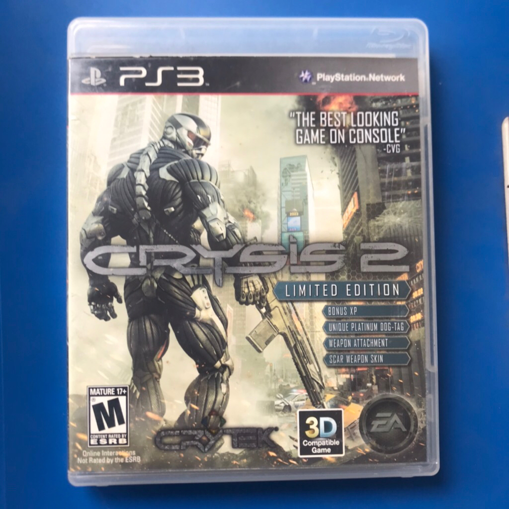 Crysis 2 PS3 kaset bd game original ps 3