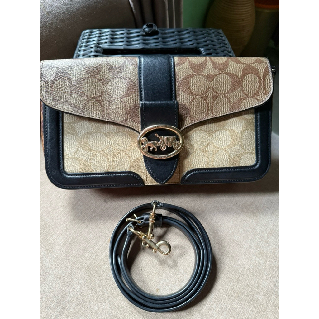 _SOLD_...coach georgie authentic