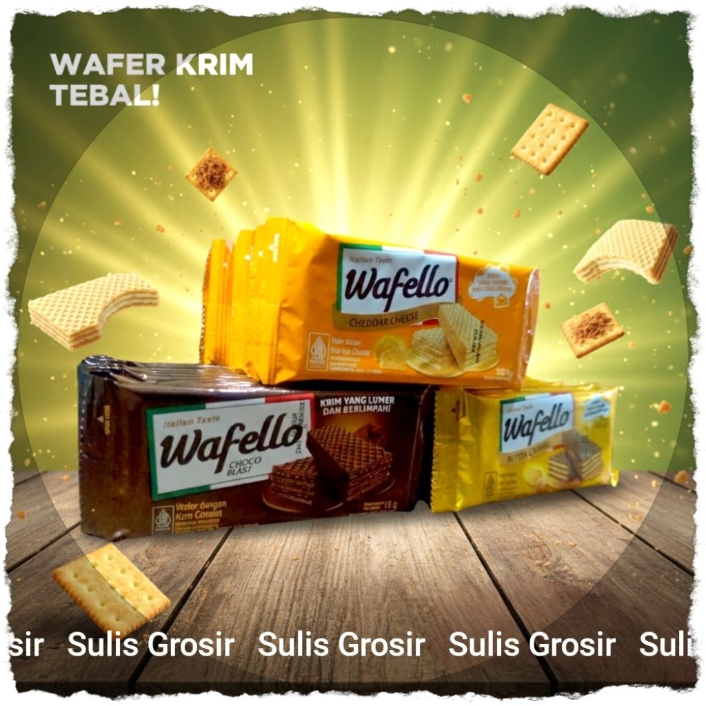ROMA WAFELLO Per Renceng Isi 10 Pcs