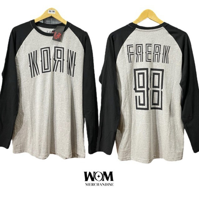 Kaos Band Korn - Freak Vintage ‘98 Raglan
