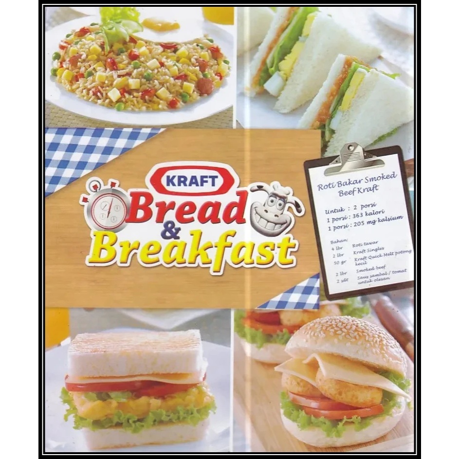 Buku Preloved - Buku Resep Kraft Bread & Breakfast