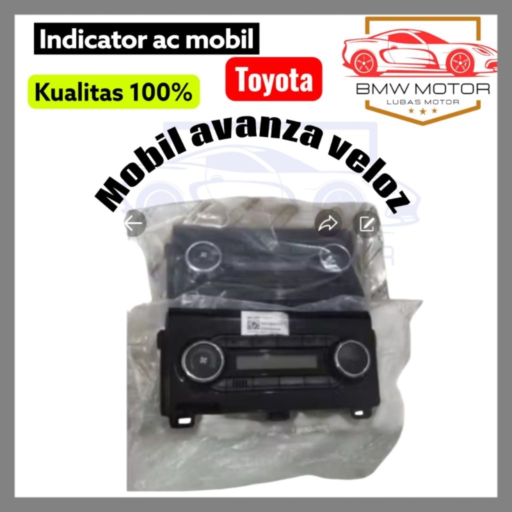 Panel Digital Ac Toyota Veloz Tahun 2022 2024