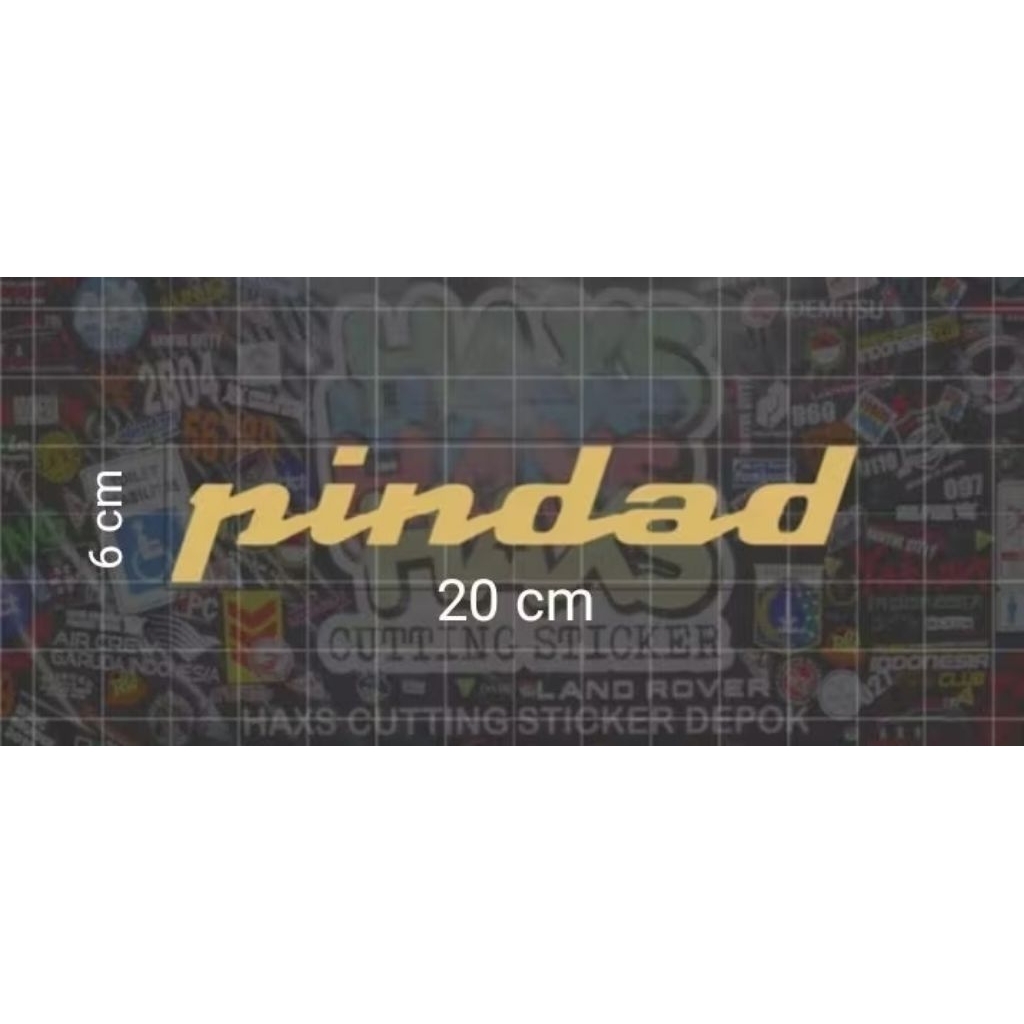 1157 cutting sticker pindad sticker untuk motor body mobil kaca bisa