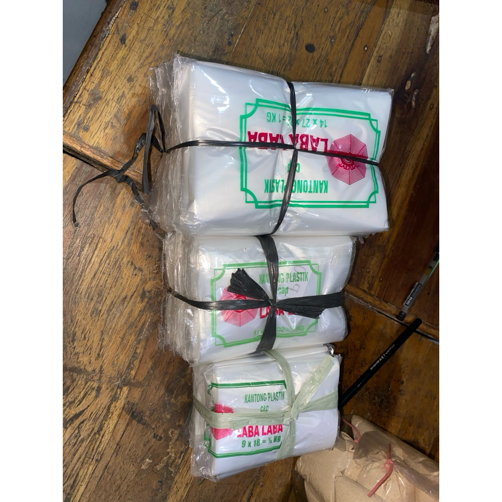 kantong plastik butek laba laba