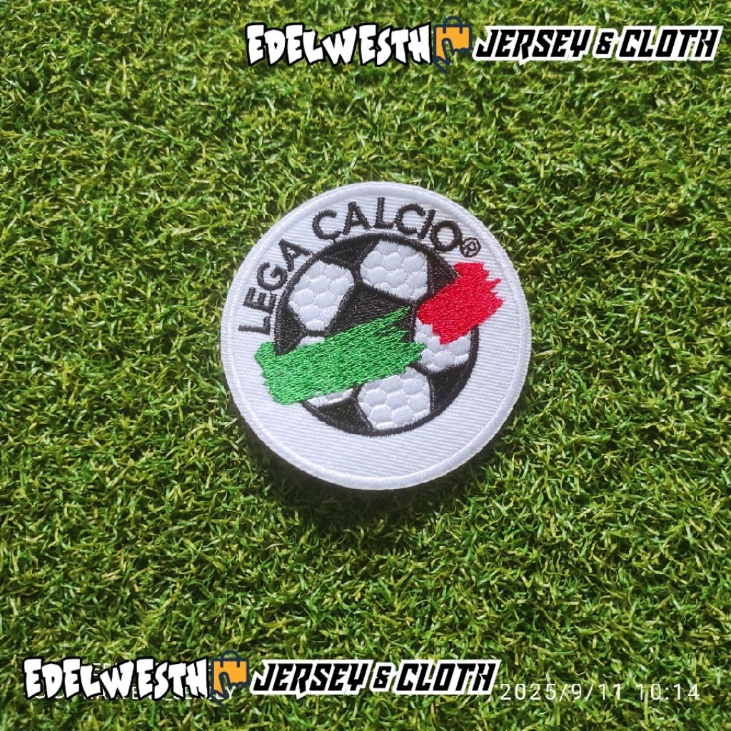 PATCH/BADGE/EMBLEM LIGA ITALIA CALCIO SERIE A 2004/2005/2006/2007/2008 Remake Hk Woven