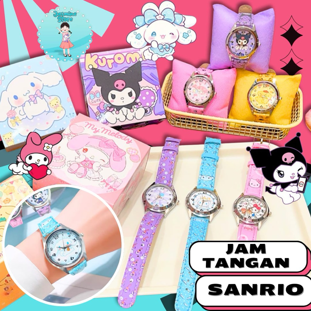 Jam tangan anak perempuan Jam tangan  cute Girl jam anak tk perempuan Watch Children Watch/Jam Anak 