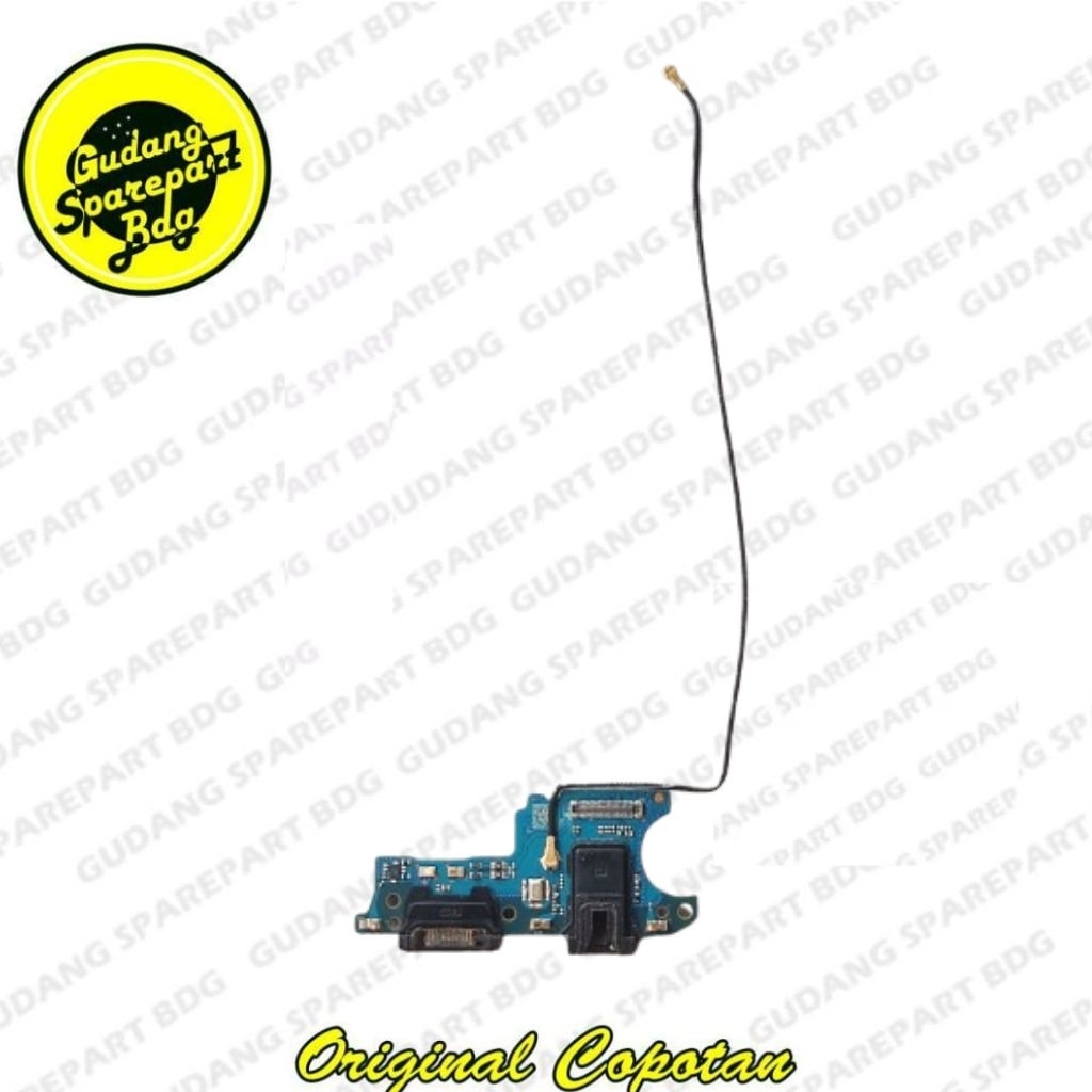 Papan Cas Konektor + Antena Samsung Galaxy A02S Second Copotan