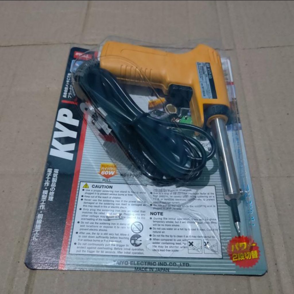 Solder gan goot 60watt KYP 60 / solder goot aseli.