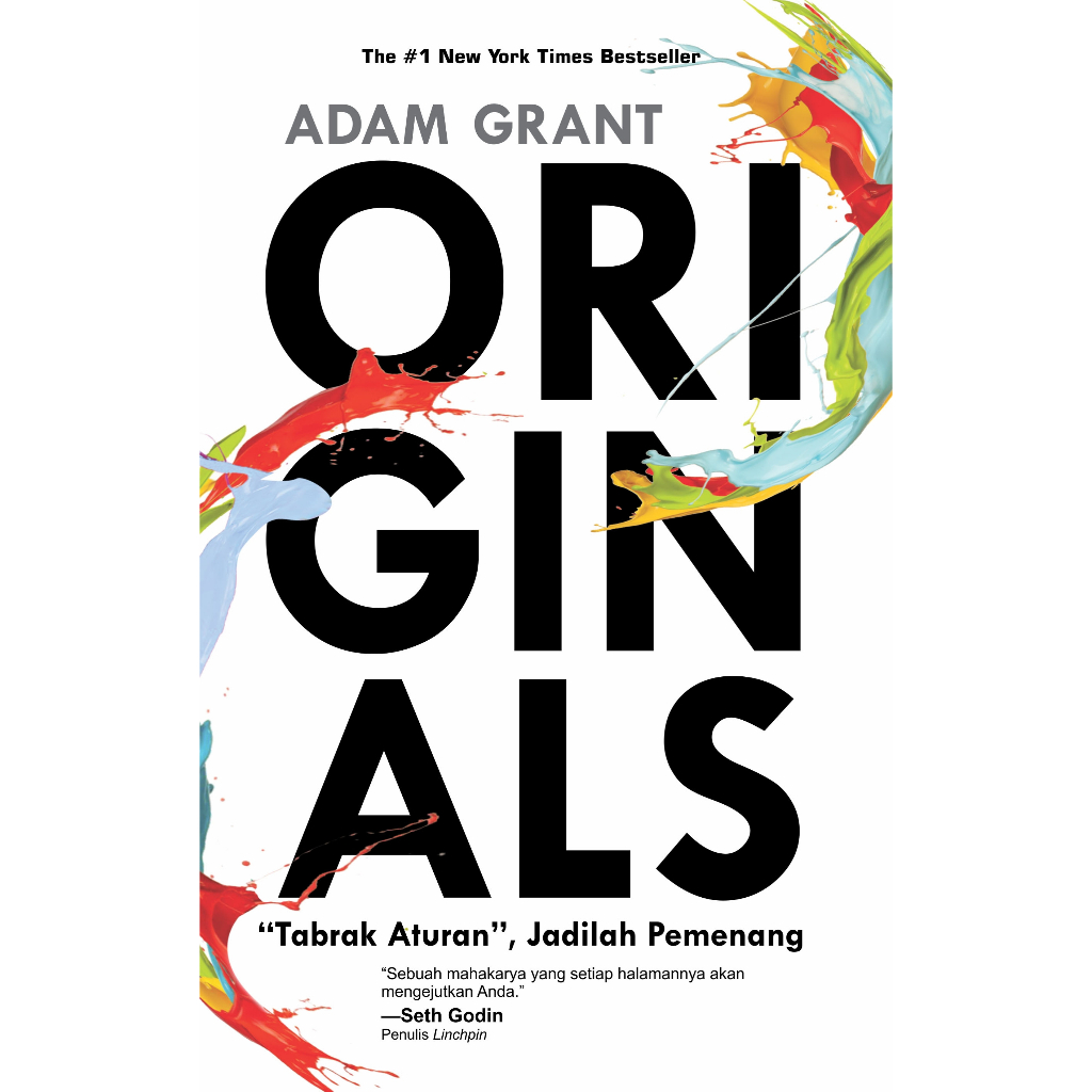 Buku Originals "Tabrak Aturan", Jadilah Pemenang karya Adam Grant