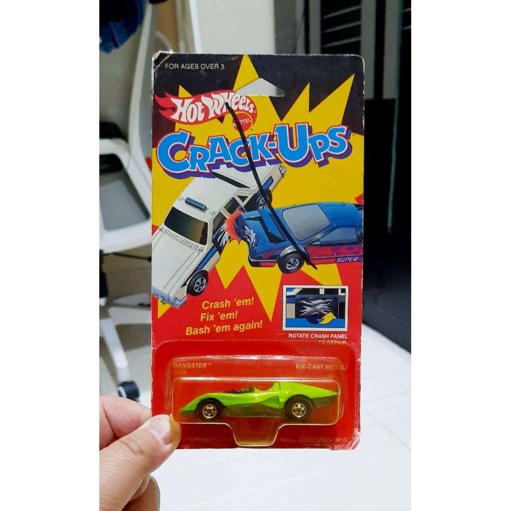 HOT WHEELS CRACK UPS BANGSTER MADE IN HONGKONG