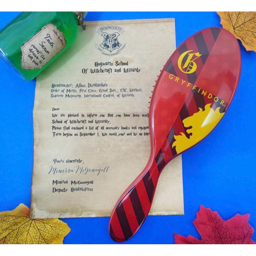 wet brush Harry Potter series Gryfindor