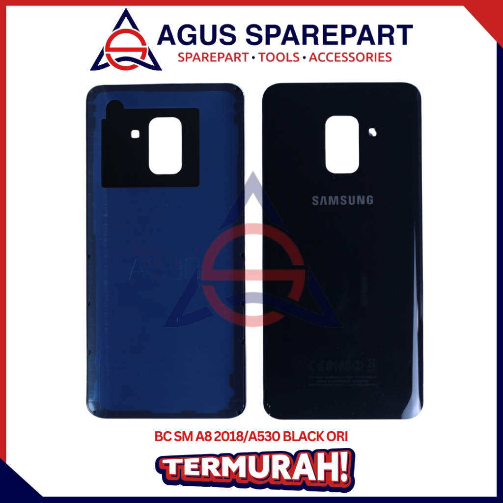 BACK COVER SAMSUNG A8 2018 / A530 ORI / TUTUP BELAKANG / BACK DOOR