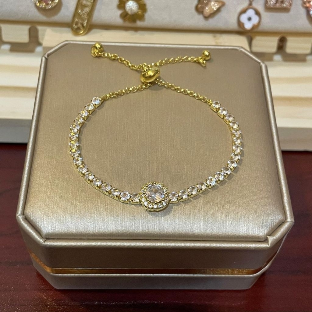 GELANG SERUT GOLD PADUAN PERMATA ZIRKON