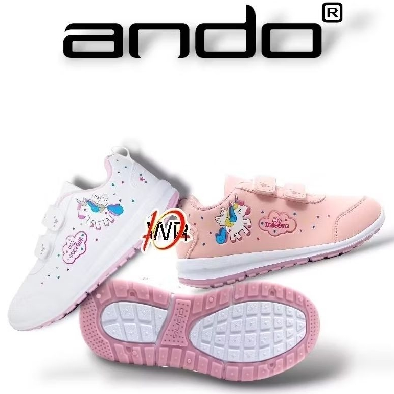 SEPATU ANAK ANDO UNICORN SIZE 25-36 ORIGINAL