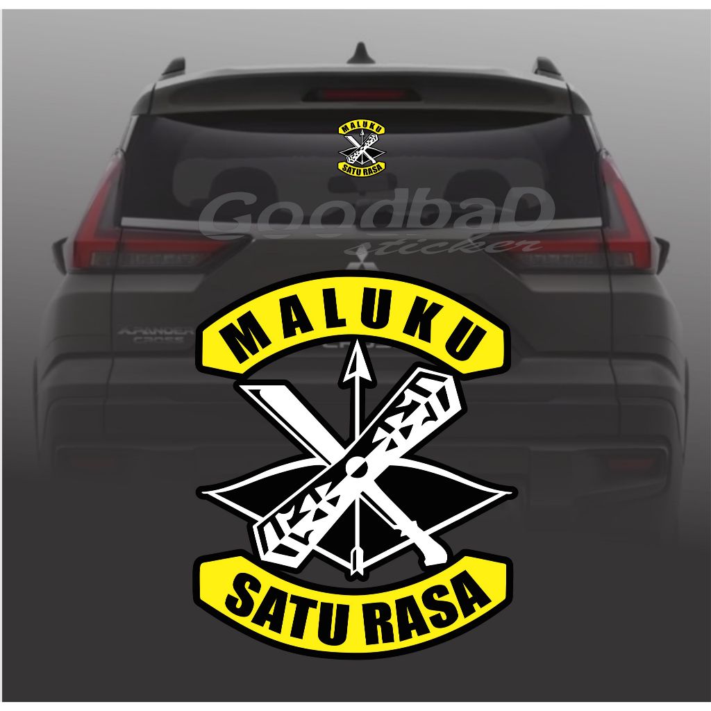 STICKER CUTTING MALUKU SATU RASA