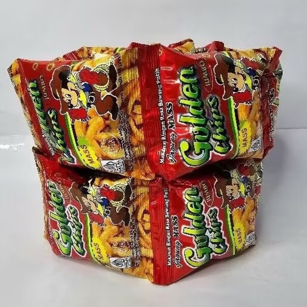 PROMO BILA BERUNTUNG!!GOLDEN CHIPS SNACK GURIH ASIN MANIS BERHADIAH BILA BERUNTUNG