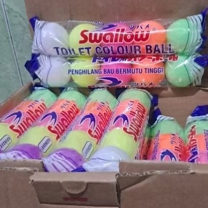 SWALLOW TOILET BALL KAMPER/ KAPUR BARUS