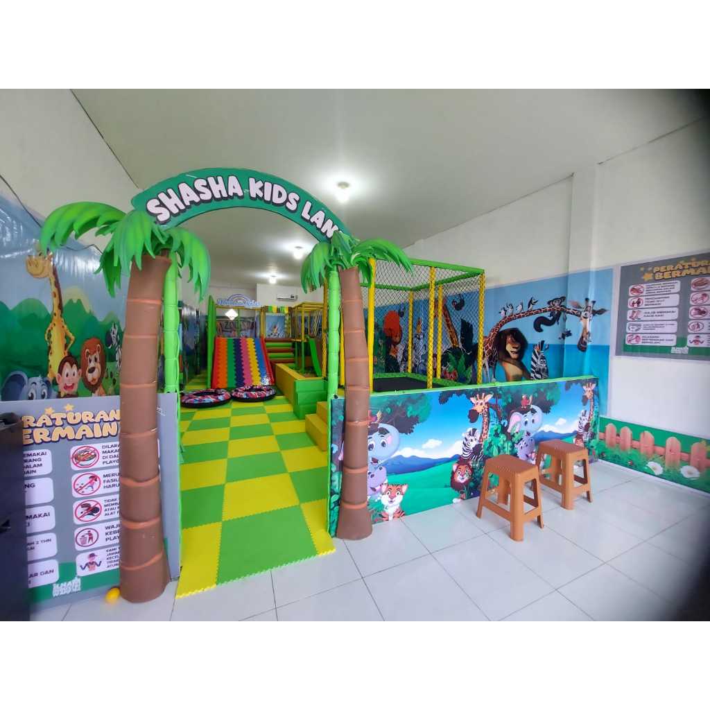 wahana playground lengkap set wahana