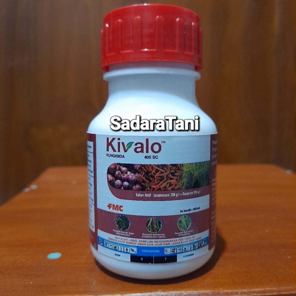 Fungisida KIVALO 400SC 100ml Bahan aktif : Tebuconazole 200g/l + Fluopiram 200g/l