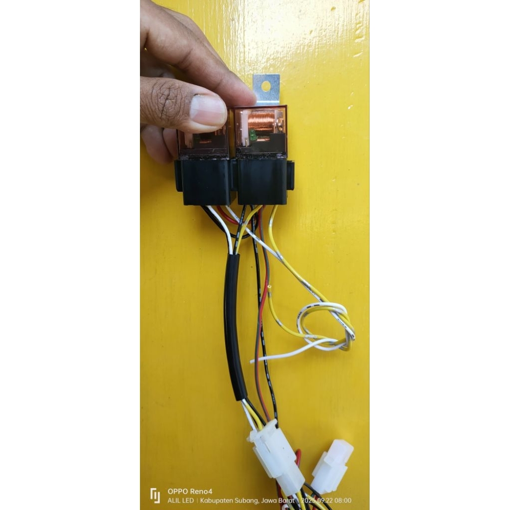 KABEL RELAY SET LASER D2 LAMPU TEMBAK 2. WARNA