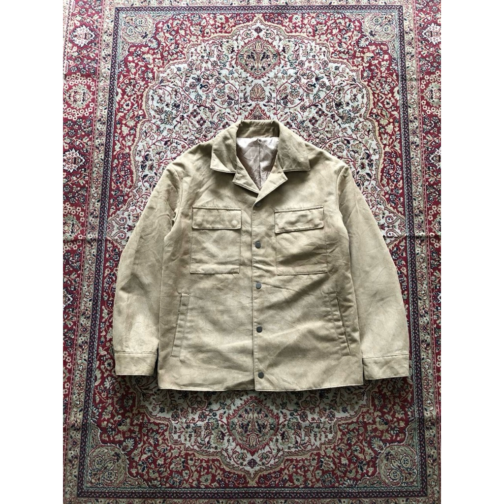 Spao for men faux suede work jacket Vintage suede jacket HG608