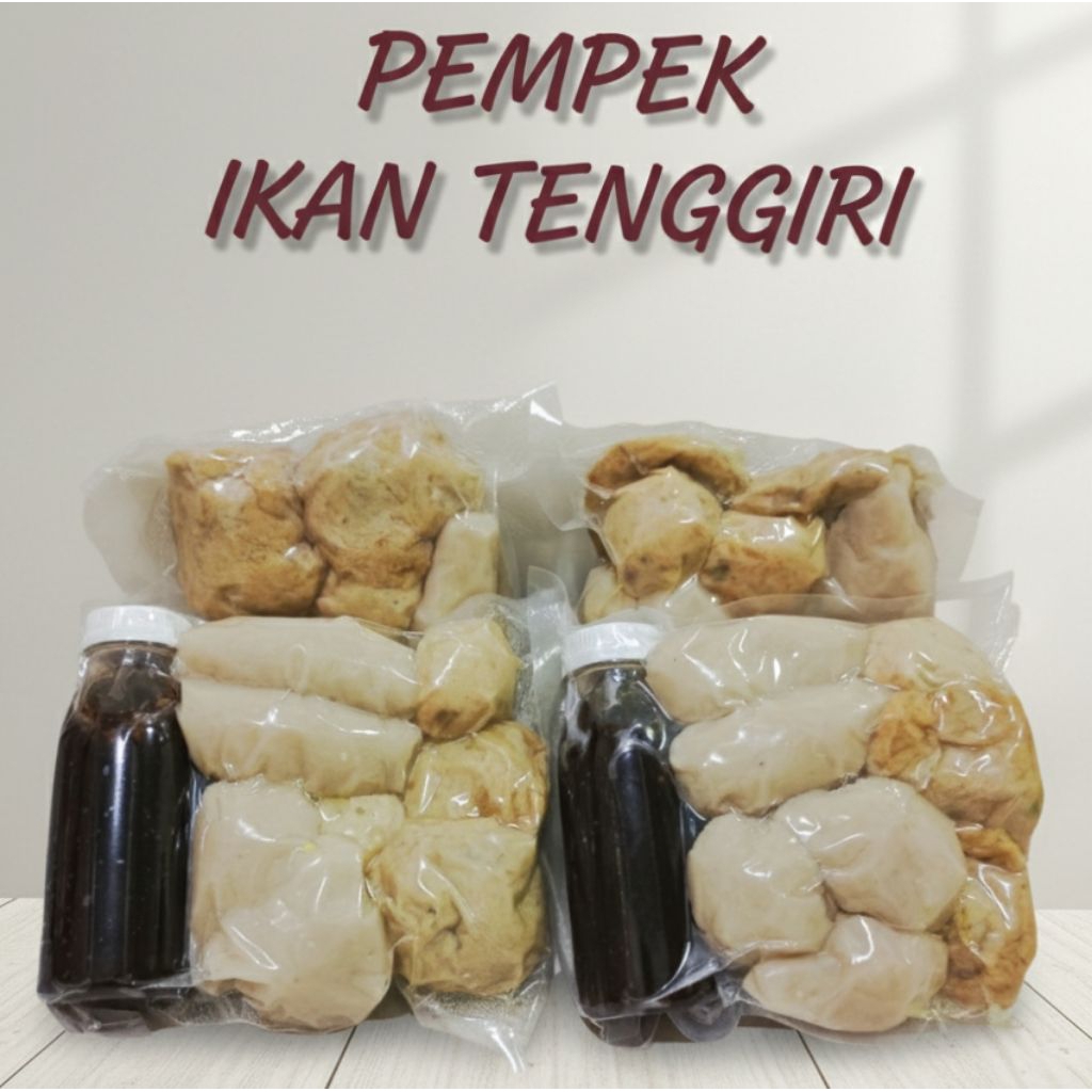 Pempek Frozen Palembang, Pempek Frozen Ikan Tengggiri