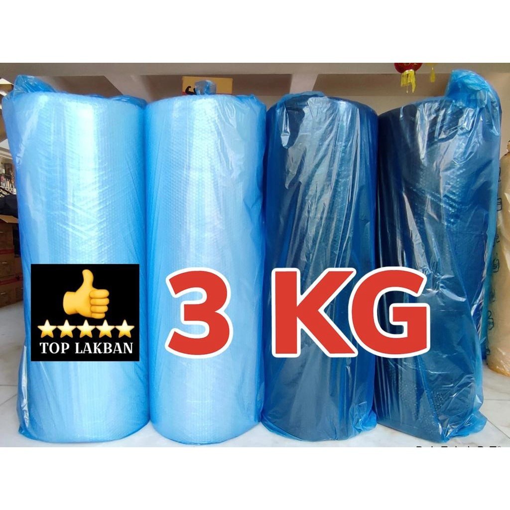 

Bubble Wrap Merk TOP 3 KG x 50 MTR x 1,25 MTR Murah, Bagus, Tebal