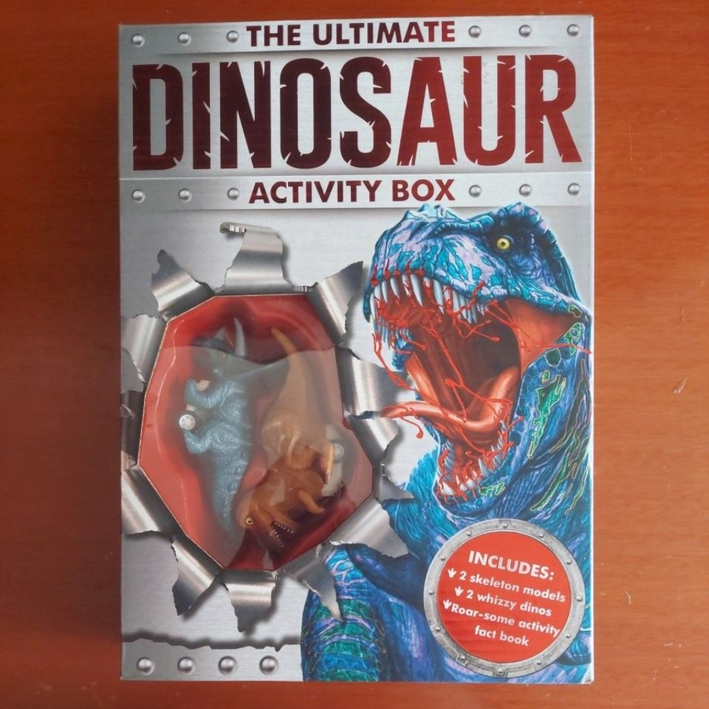 dinosaur activity box mainan anak prelove